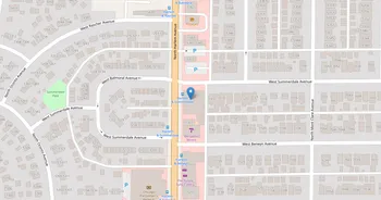 Campus map for Tricoci University of Beauty Culture, Chicago NW