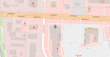 Campus map for Aveda Institute, Columbus