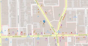 Campus map for Aveda Institute, Chicago