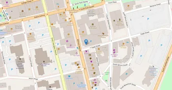 Campus map for Center for Massage