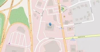 Campus map for Toni & Guy Hairdressing Academy, Cranston