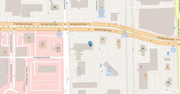 Campus map for Polytechnic University of Puerto Rico, Miami