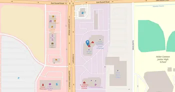 Campus map for Carrington College, Las Vegas