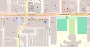 Campus map for Angeles College
