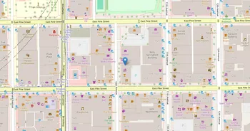 Campus map for Aveda Arts & Sciences Institute Seattle
