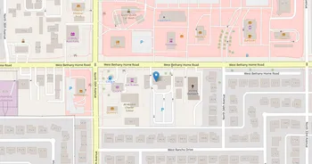Campus map for Paul Mitchell the School, Phoenix
