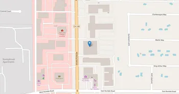 Campus map for Paul Mitchell the School, Modesto