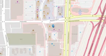 Campus map for Paul Mitchell the School, East Bay