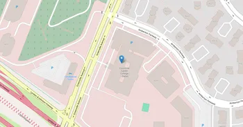 Campus map for Concorde Career College, Dallas