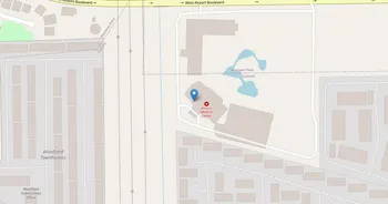 Campus map for North American University