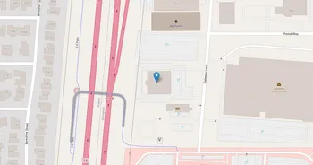 Campus map for Northwest College, Eugene