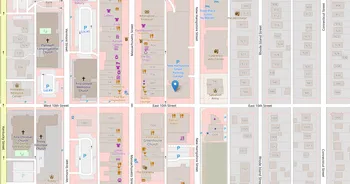 Campus map for WellSpring School of Allied Health, Lawrence