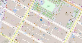 Campus map for CUNY Stella and Charles Guttman Community College