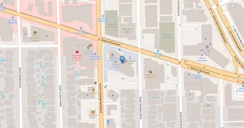 Campus map for Beverly Hills Design Institute