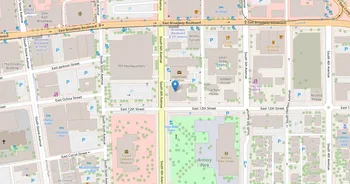 Campus map for Aveda Institute, Tucson