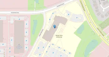 Campus map for Rocky Vista University