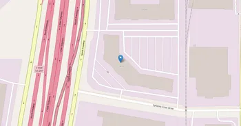 Campus map for The College of Health Care Professions, Fort Worth