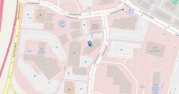 Campus map for CyberTex Institute of Technology
