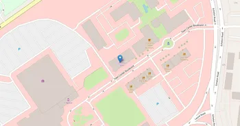Campus map for Center for the Healing Arts