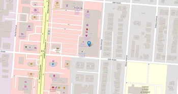 Campus map for Healthcare Training Institute
