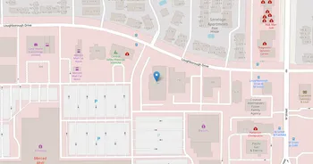 Campus map for Milan Institute, Merced