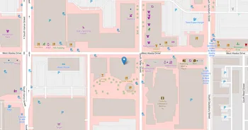 Campus map for Paul Mitchell the School, Denver