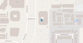 Campus map for DeVry University, Arizona