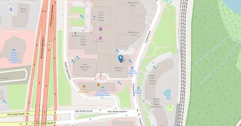 Campus map for DeVry University, Virginia