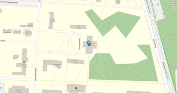 Campus map for Antioch College