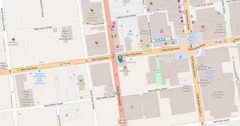 Campus map for Champ's Barber School