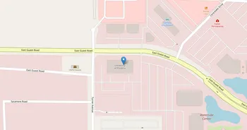 Campus map for University of Phoenix, California