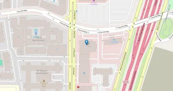 Campus map for University of Phoenix, Texas