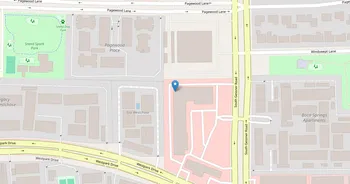 Campus map for Houston Training Schools, Gessner