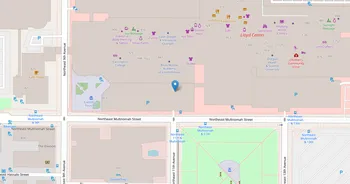 Campus map for Beau Monde Academy of Barbering and Cosmetology
