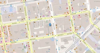 Campus map for San Francisco Film School