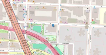 Campus map for AMG School of Nursing