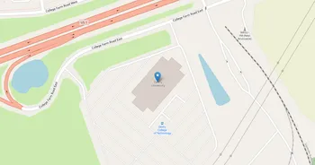 Campus map for Chamberlain University, New Jersey