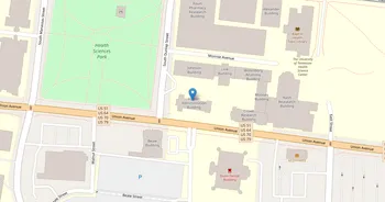 Campus map for The University of Tennessee Health Science Center