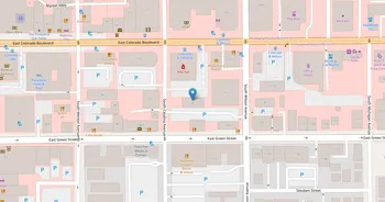 Campus map for California College of Music