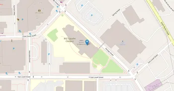 Campus map for Western Michigan University Homer Stryker M.D. School of Medicine