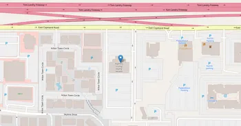 Campus map for Peloton College