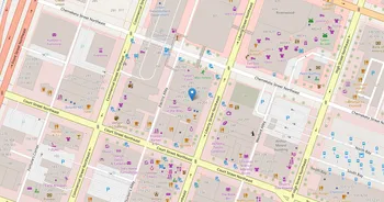 Campus map for Johnny Matthew's Hairdressing Training School
