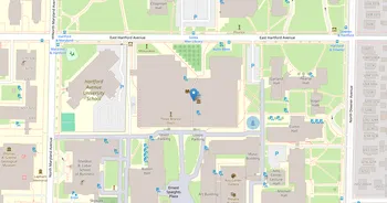 Campus map for University of Wisconsin-Milwaukee, Flex