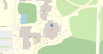 Campus map for University of Wisconsin-Parkside, Flex