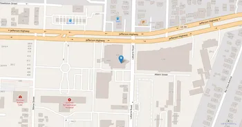 Campus map for Chamberlain University, Louisiana