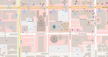 Campus map for Institute of Culinary Education
