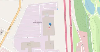 Campus map for Universal Technical Institute, Bloomfield