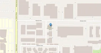 Campus map for Young Americans College of the Performing Arts