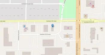 Campus map for Midwest Barber College