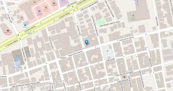 Campus map for EDP University of Puerto Rico, Manati